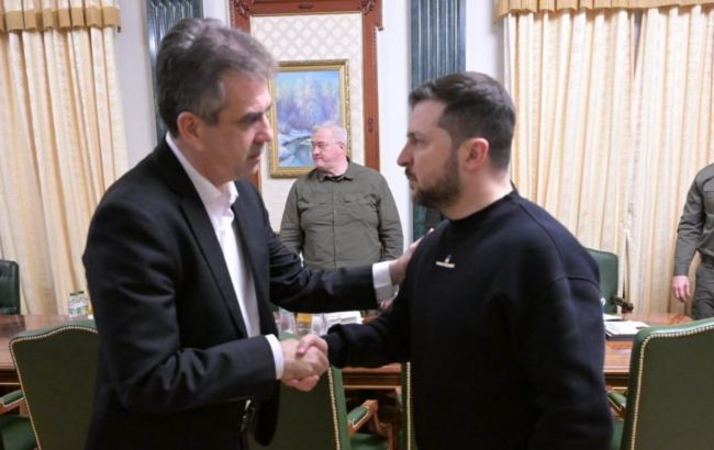 Зеленский встретился с министром иностранных дел Израиля