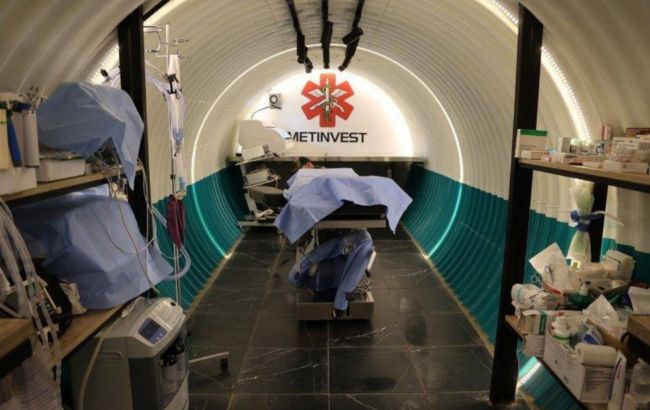 В "Метинвесте" рассказали о первом подземном госпитале, построенном на глубине 6 метров