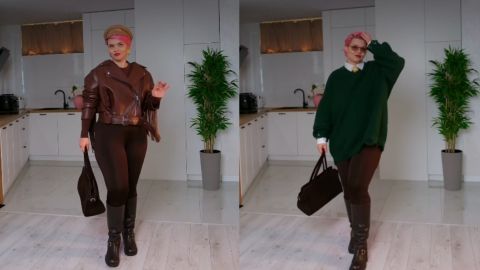 З чим носити лосини, якщо ви plus size: 5 стильних образів