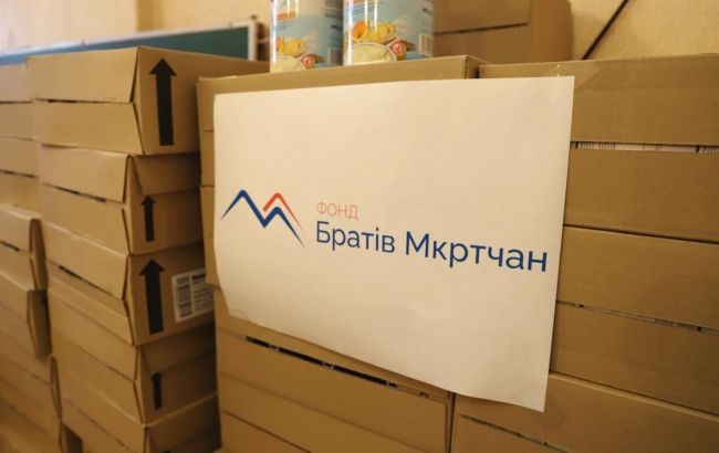 Благодійний Фонд братів Мкртчан передав громадам Донецької області гуманітарний вантаж
