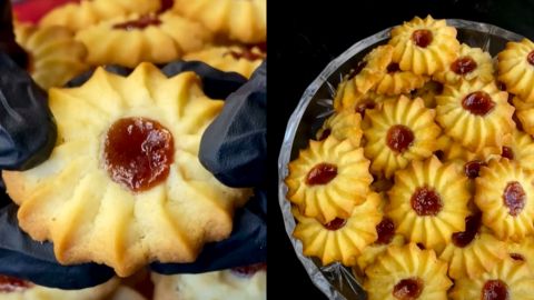 Печенье "Курабье" по классическому рецепту: нежное, рассыпчатое и с повидлом
