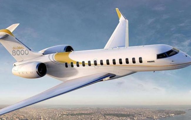 Ліжко, душ і система нульової гравітації: як виглядає найшвидший літак у світі Global 8000 (відео)