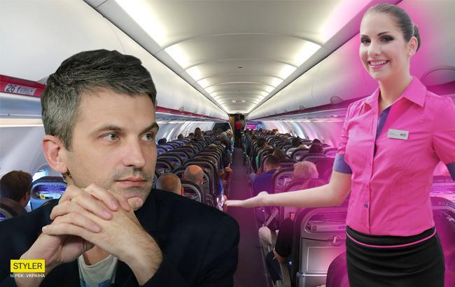 Скандал з Wizz Air: Скрипін продемонстрував, як чеська стюардеса "не говорить" українською