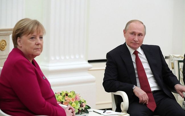 Меркель в Москві заявила про необхідність добудувати "Північний потік-2"