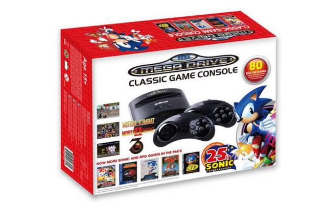 Sega представит ретроприставку Mega Drive