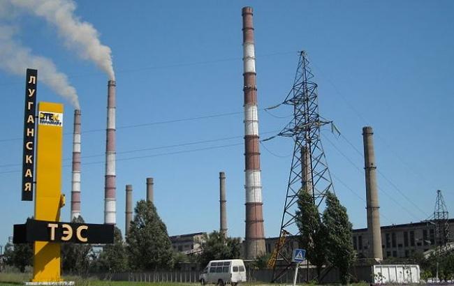 Из-за обстрелов Счастья север Луганской обл. остался без света