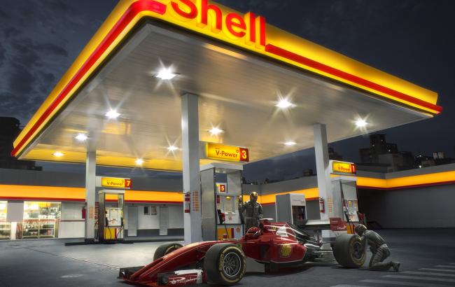 Прибуток Shell знизилася майже в 4 рази з-за падіння цін на нафту