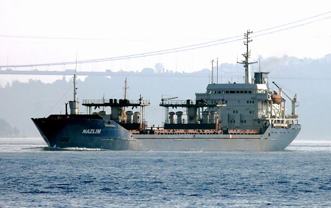 В Азовском море ФСБ России задержала турецкое судно