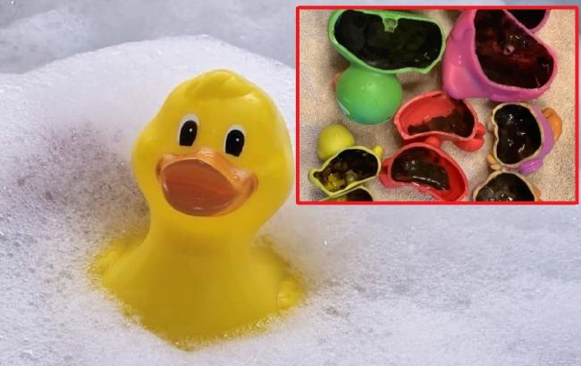 Педіатр попередила про небезпеку гумових іграшок у ванній для здоров'я дитини