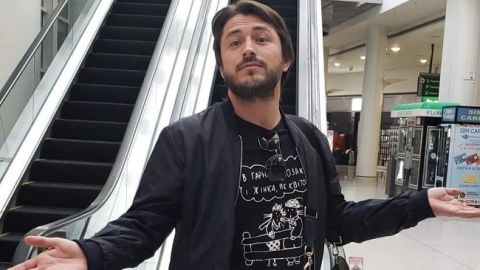 Сергей Притула позабавил сеть "откровенным" фото с суровой скандинавской женщиной