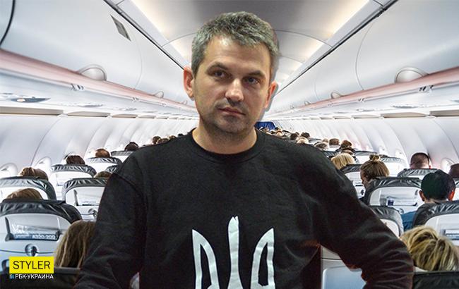 Скандал с Wizz Air: Скрыпин продемонстрировал последствия конфликта с полицией киевского аэропорта