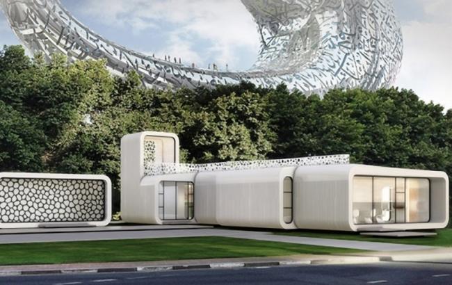 Отрылось первое в мире здание, созданное 3D-принтером