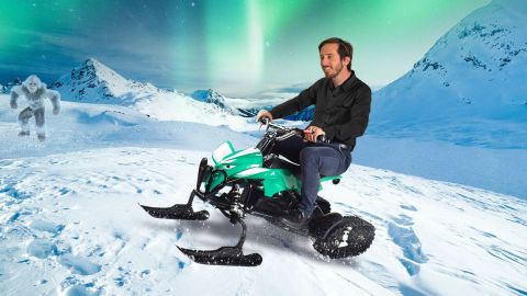 На Alibaba продают полностью электрические снегоходы всего за 499 долларов