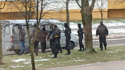 В Беларуси возобновились протесты, есть первые задержания