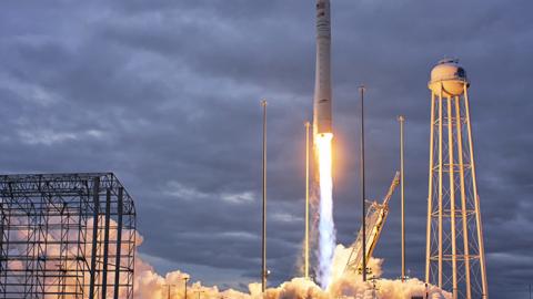 У США запустили ракету-носій Antares, частково виготовлену в Україні