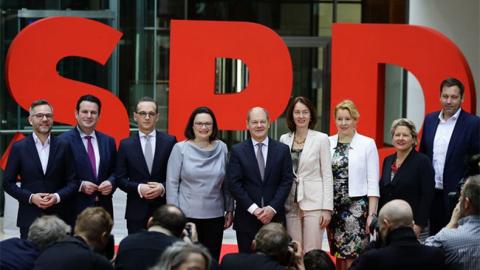 В СДПН назвали імена міністрів в майбутньому уряді Німеччини