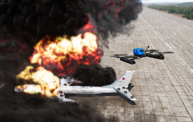 В Ukrainian Fight Drone Simulator появилась миссия, воспроизводящая операцию "Паутина"