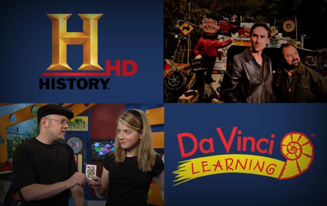 Divan TV договорился о трансляции американского канала History и немецкого Da Vinci Learning
