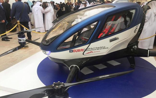 В Дубае запустят пассажирские перевозки на беспилотных летательных аппаратах