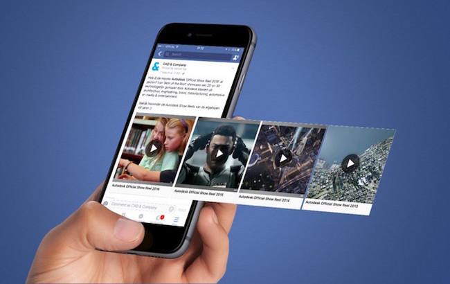 Facebook тестирует возможность вставки рекламных роликов в видео