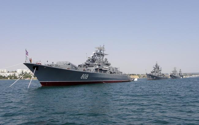 Россия отправила в Сирию боевой корабль из Крыма