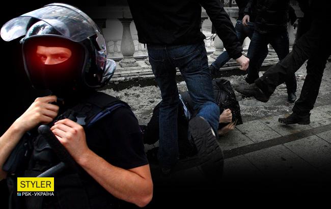 "Напал на полицейского и начал его душить": в сети рассказали подробности инцидента во Львове