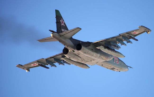 С начала наступления россиян на Авдеевку ВСУ уничтожили уже шесть вражеских самолетов Су-25