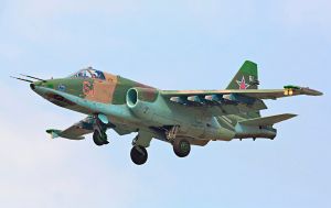 Нацгвардійці збили російський літак Су-25 в районі Бахмута