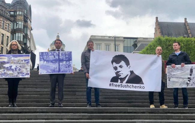 В Брюсселе Россию призвали освободить Сущенко