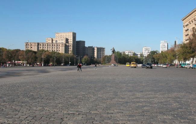 Информация о минировании центральной площади Харькова не подтвердилась