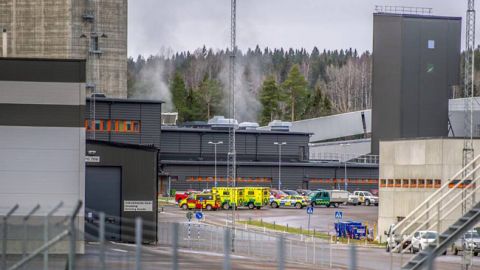 В Швеции сообщили о пострадавших из-за пожара на шахте