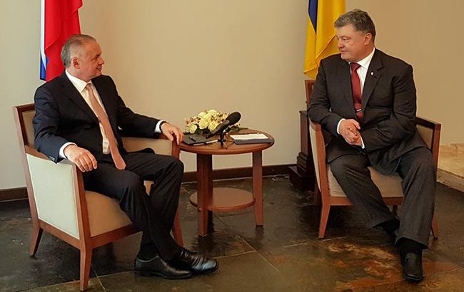 Президент Словакии выразил Порошенко поддержку на пути Украины к членству в ЕС