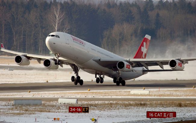 Swiss Airlines призупиняє польоти за маршрутом "Київ-Цюріх": деталі