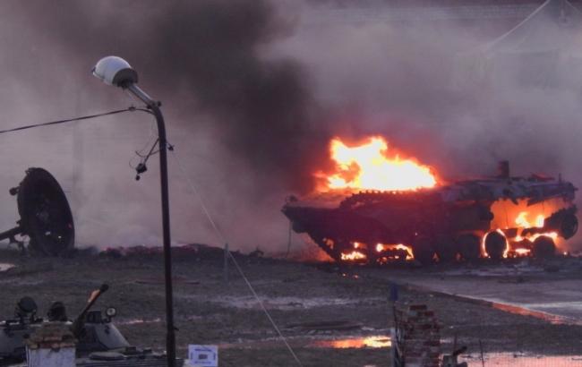 В России чуть не взлетела на воздух воинская часть