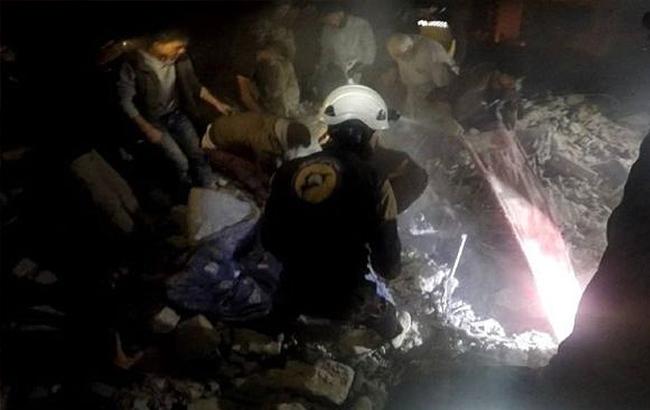 В Сирии в результате авиаудара погибли 19 человек