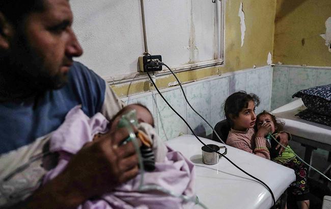 При газовой атаке в сирийской Восточной Гуте погибли 70 человек, - ВВС
