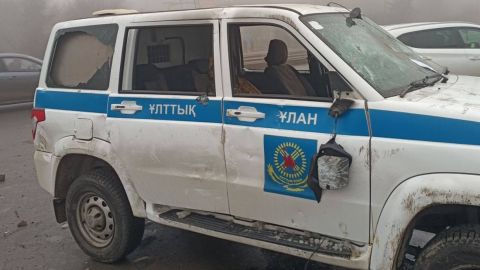 Разом зі зброєю. Мітингувальники захопили&nbsp;Департамент&nbsp;поліції Алмати