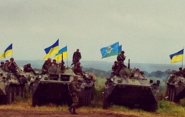 Боевики в течение дня обстреливали силы АТО на Артемовском направлении и вблизи Донецка