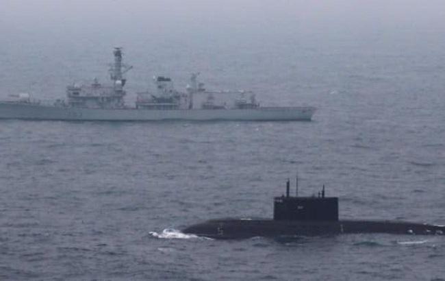 Корабль Британии сопроводил подводную лодку РФ через пролив Ла-Манш