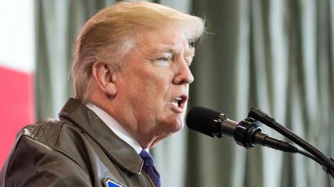 Трамп назвав "суворою сутичкою" лютневий авіаудар по російським найманцям в Сирії