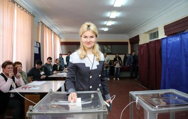 Светличная проголосовала в Харькове
