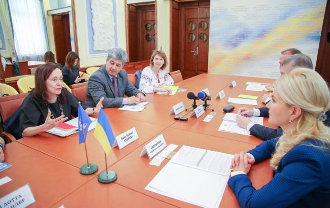 Светличная встретилась с делегацией Представительства ООН