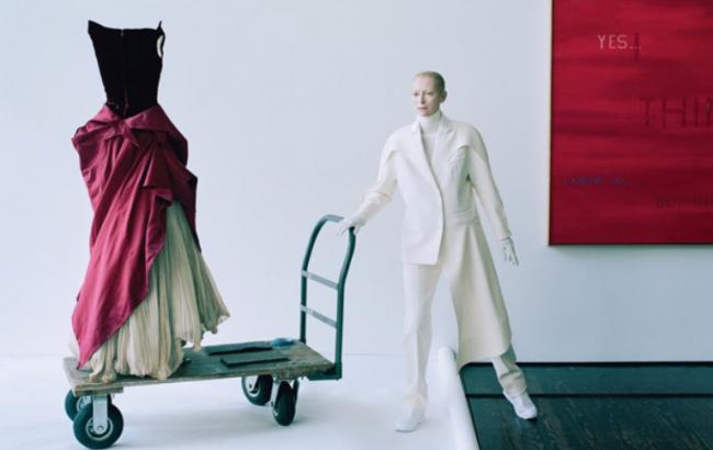 Тильда Суинтон снялась в стильной фотосессии