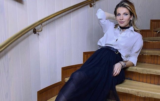 "Неперевершена": вагітна дочка Ольги Сумської зачарувала трендовим весняним образом