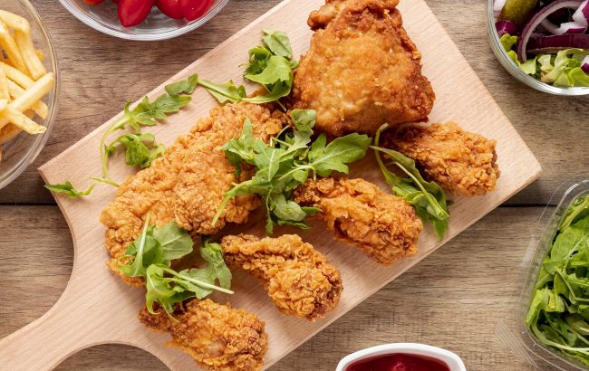 Не потерять хрустящую корочку: 4 способа разогреть курицу в панировке