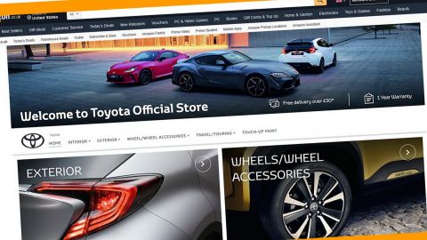 Вам посилка, розпишіться: Toyota і Lexus відкрили інтернет-магазин на Amazon