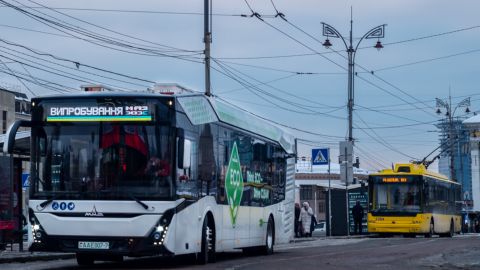 В Киеве будут ездить новенькие электробусы: как они выглядят