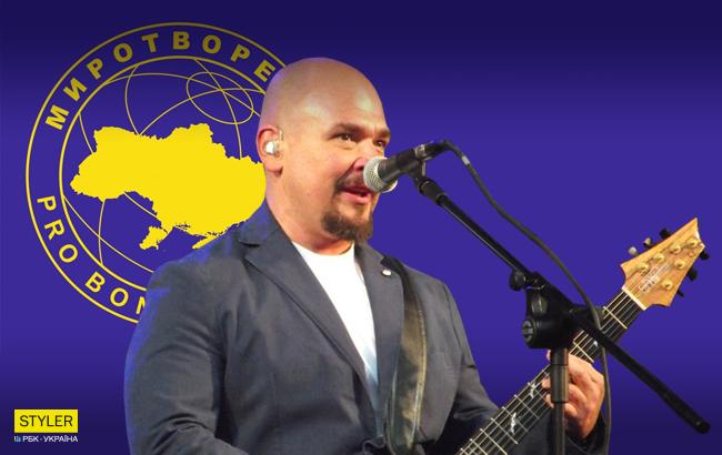 Звезду российского шансона "приютил" "Миротворец"