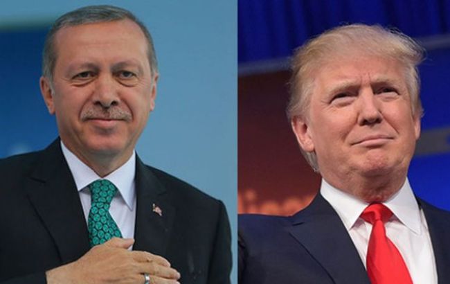 Трамп провел первый телефонный разговор с Эрдоганом