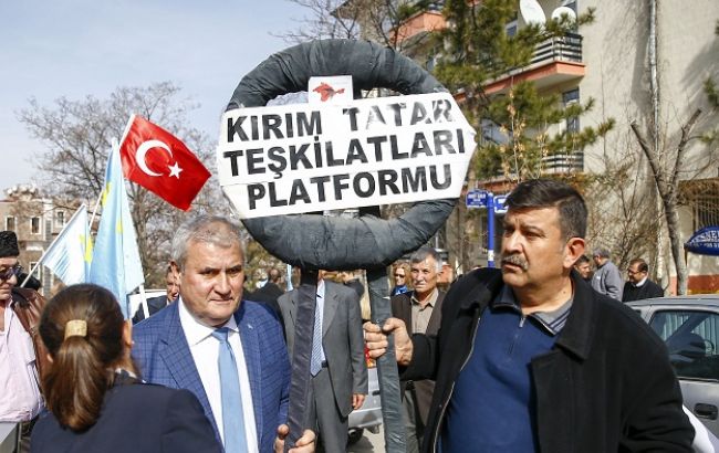 У Туреччині відбувся мітинг проти анексії Криму